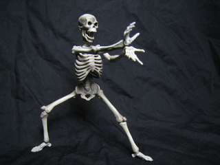 Illustration for article titled Like Creepy Woody, This Skeleton Warrior Is Nothing But Good Times